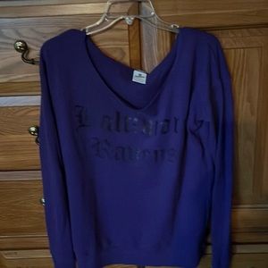 PINK Victoria Secret Baltimore Ravens sweatshirt